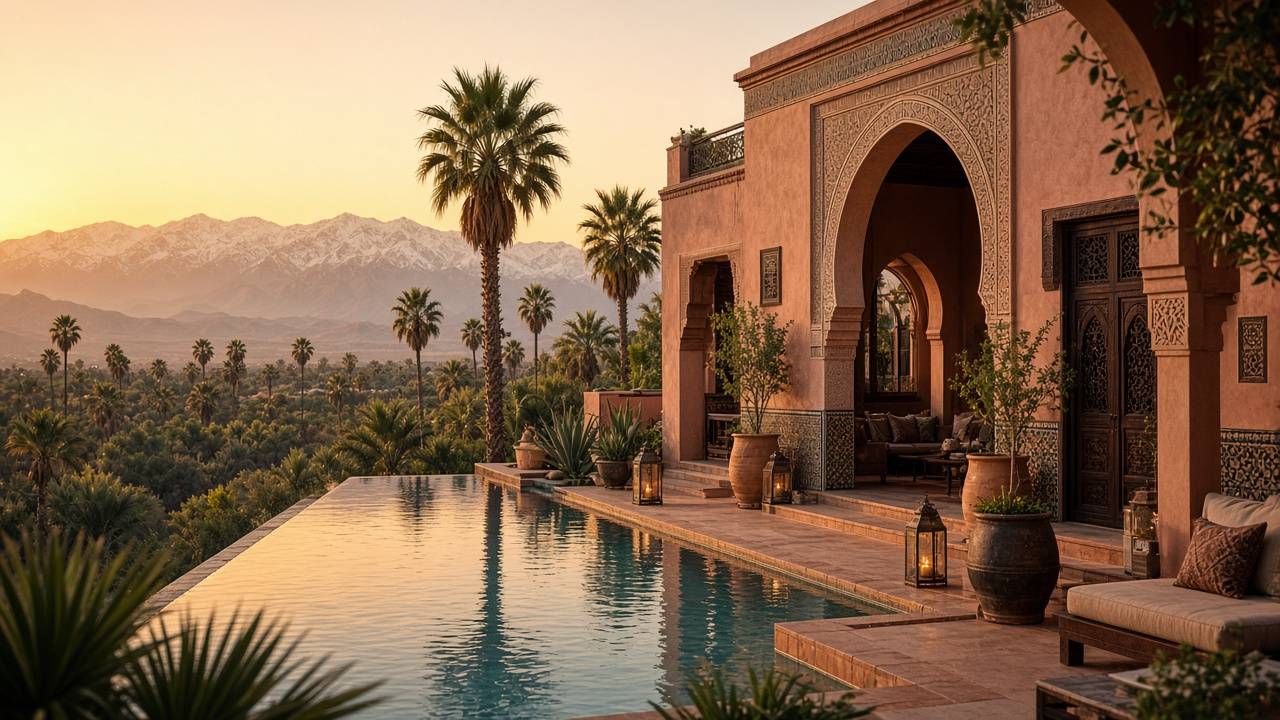 A kosher villa in Marrakech